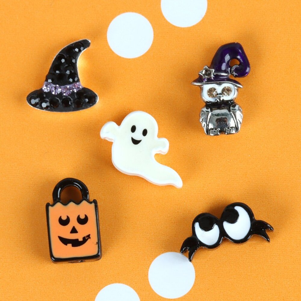 Origami Owl Halloween Bundle Charms - Set of Five